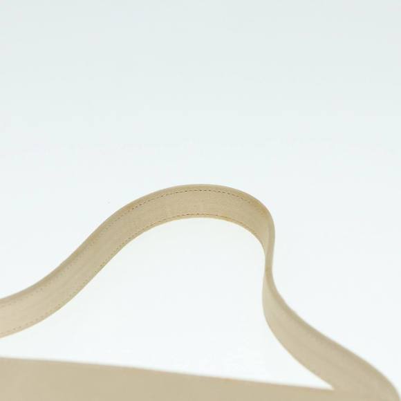 BURBERRY Nova Check Hand Bag Nylon Beige Silver Auth 88598 - Picture 8 of 16